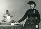 Dr. Mary Walker Wearing Medal of Honor